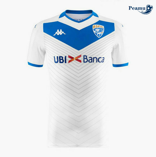 Camisola Futebol Brescia Calcio Alternativa Equipamento Bianco 2019-2020