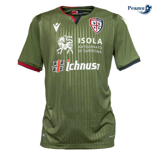 Camisola Futebol Cagliari Terceiro Equipamento 2019-2020