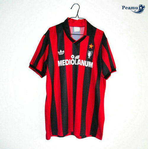 Classico Maglie AC Milan Principal Equipamento 1990-91