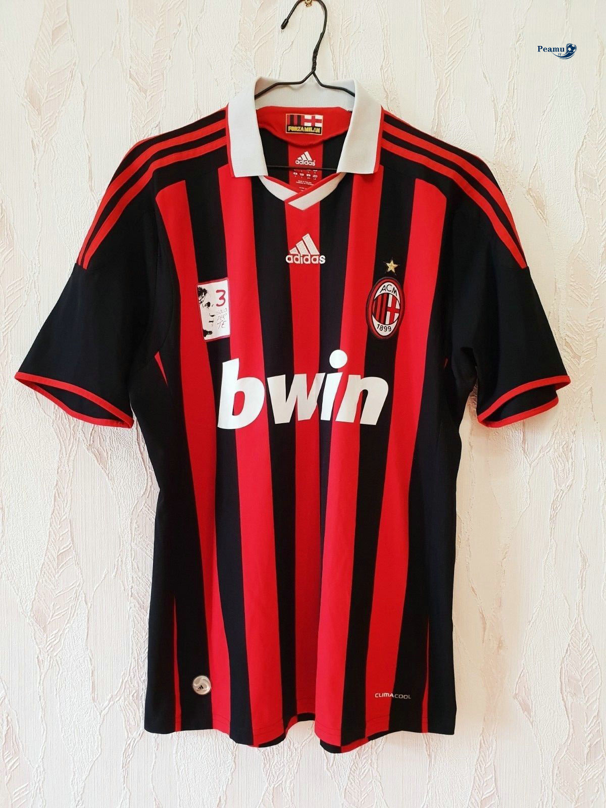 Classico Maglie AC Milan Principal Equipamento 2009-10