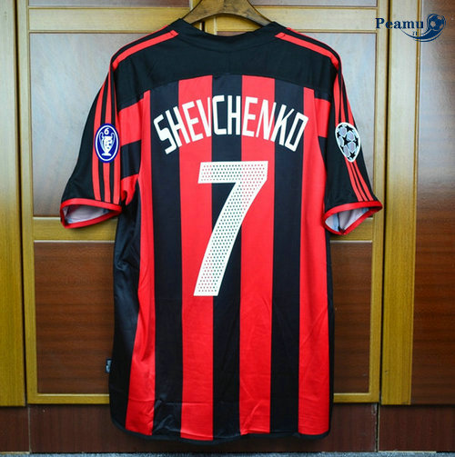 Classico Maglie AC Milan Principal Equipamento (7 shevchenko) 2003-04