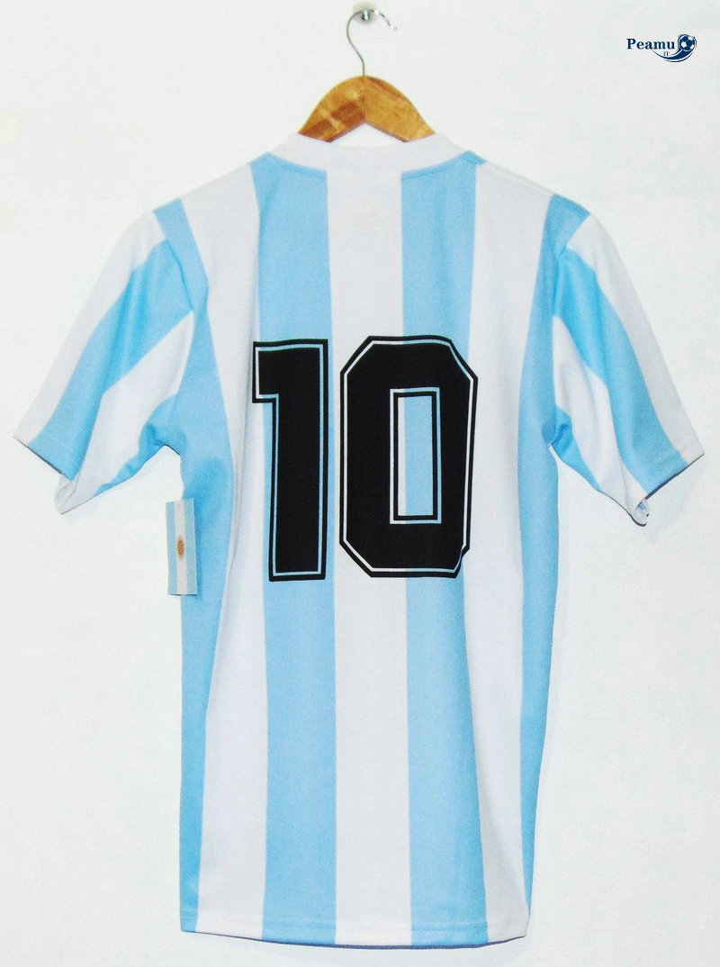 Classico Maglie Argentina Principal Equipamento (10 Maradona) 1986