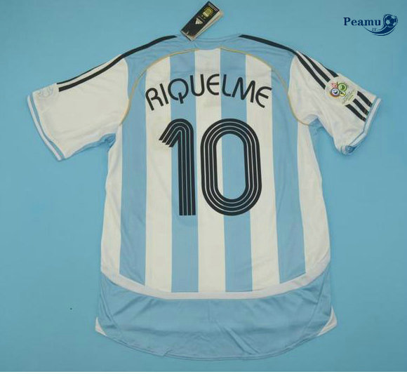 Classico Maglie Argentina Principal Equipamento (10 Riquelme) 2006-07