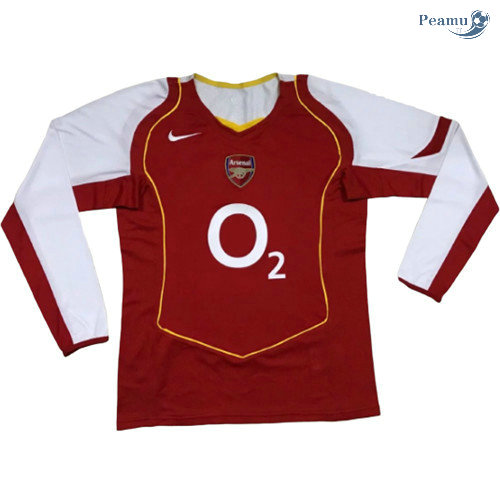 Classico Maglie Arsenal Principal Equipamento Manche Longue 2004-05