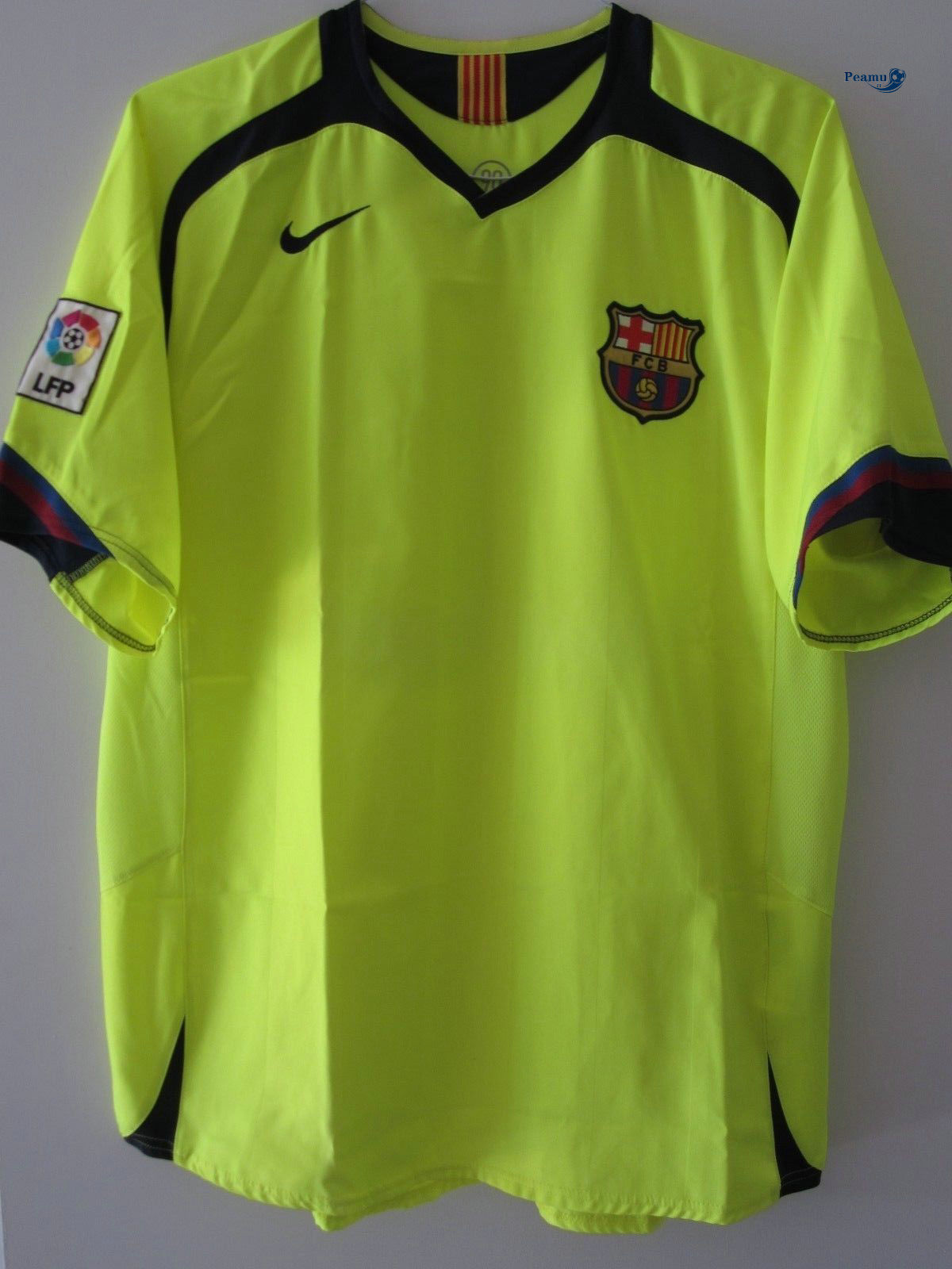 Classico Maglie Barcelona Alternativa Equipamento Verde 2005-06