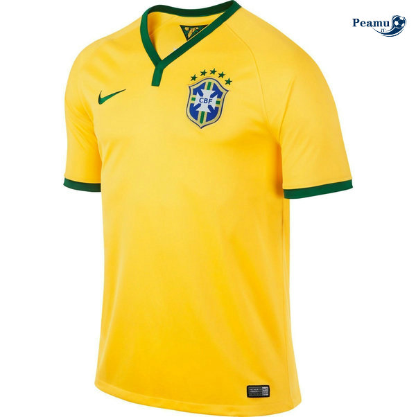 Classico Maglie Brasil Principal Equipamento 2014 Coppa Del Mondo