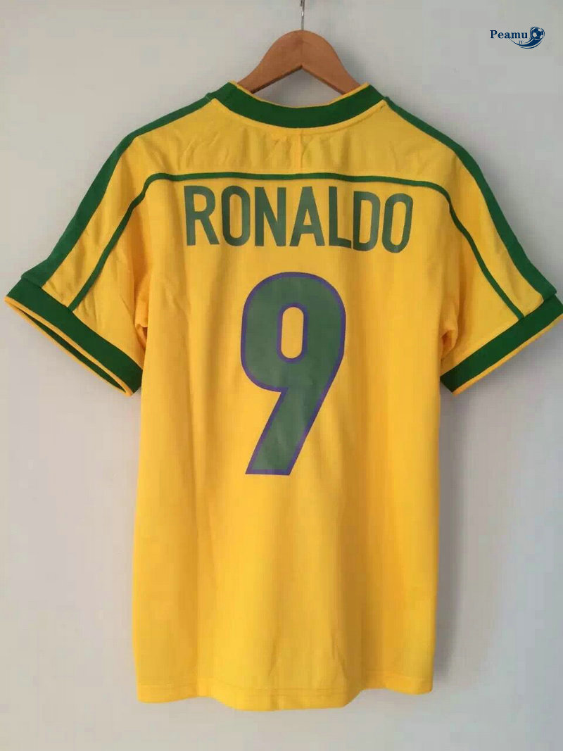 Classico Maglie Brasil Principal Equipamento (9 RONALDO) 1998