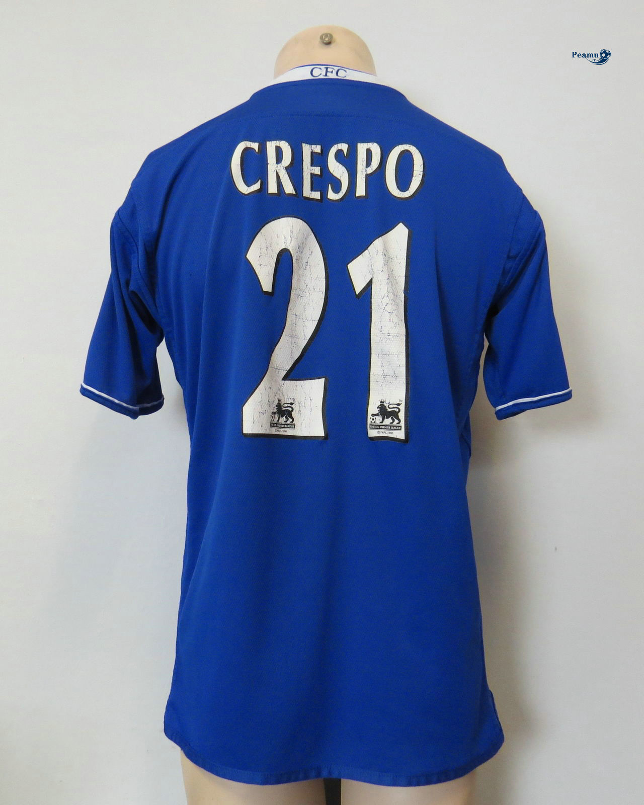 Classico Maglie Chelsea Principal Equipamento (21 Crespo) 2003-05