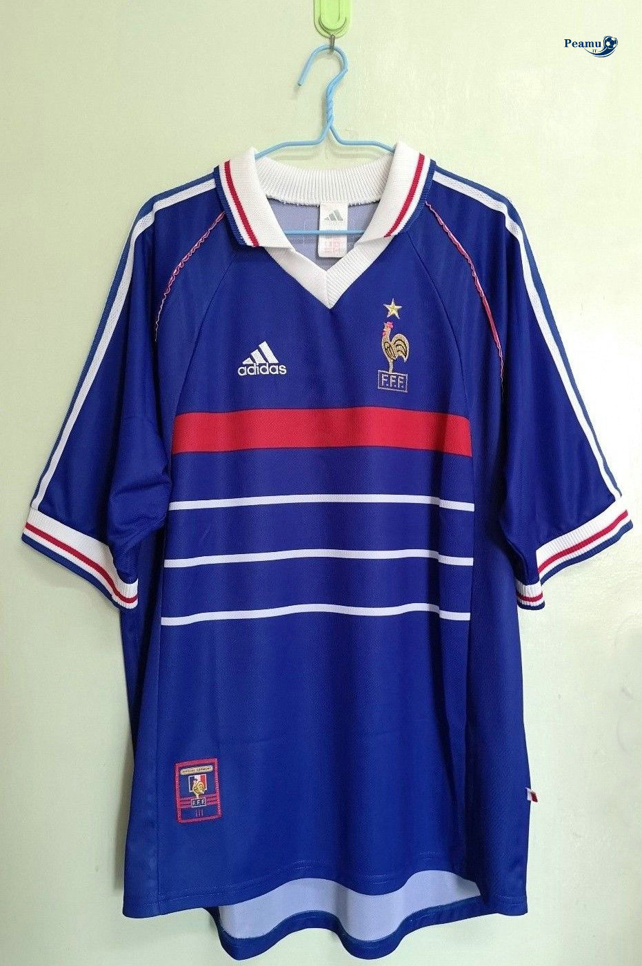 Classico Maglie França Principal Equipamento 1998 WC