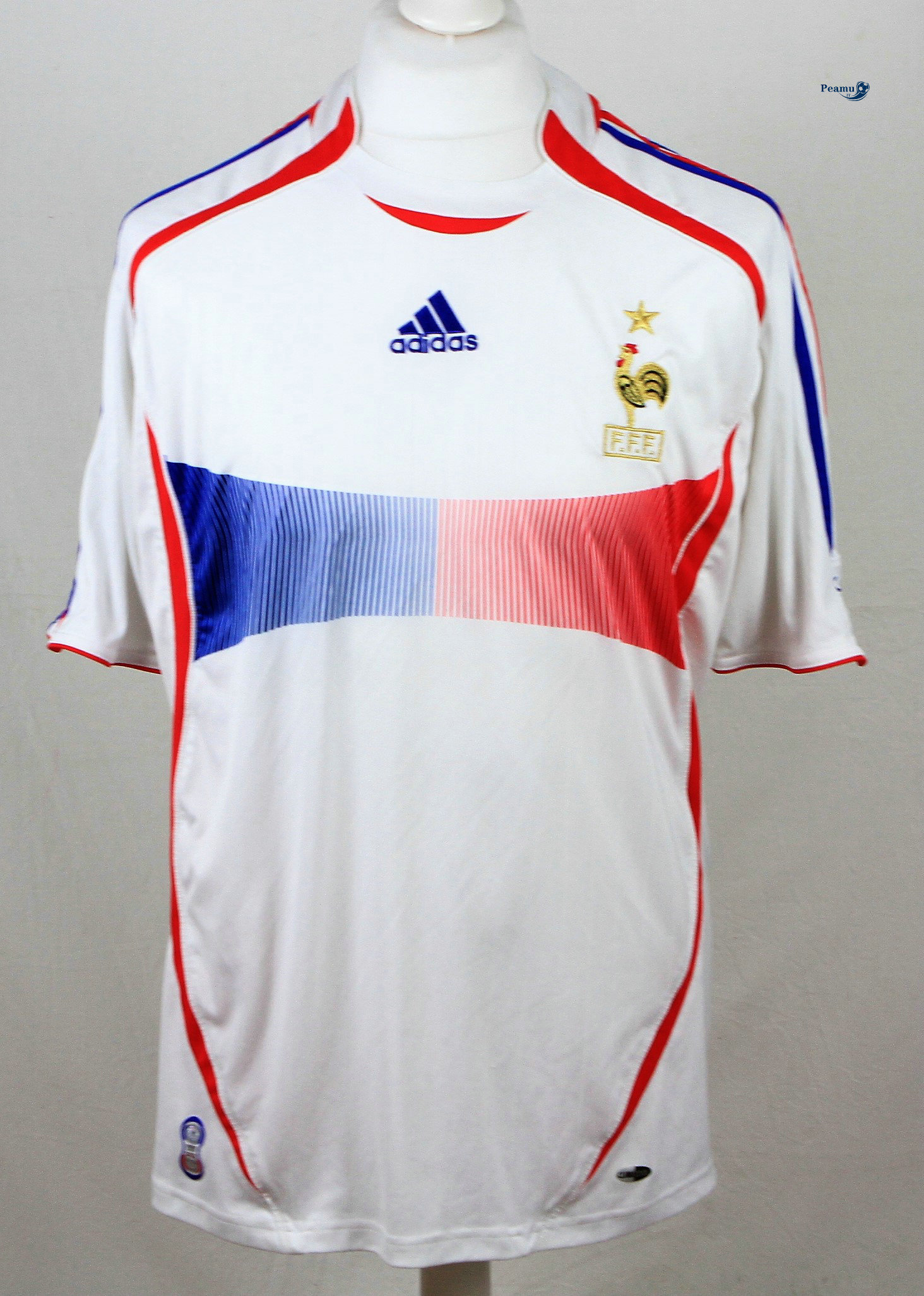 Classico Maglie França Alternativa Equipamento Coppa Del Mondo 2006-07