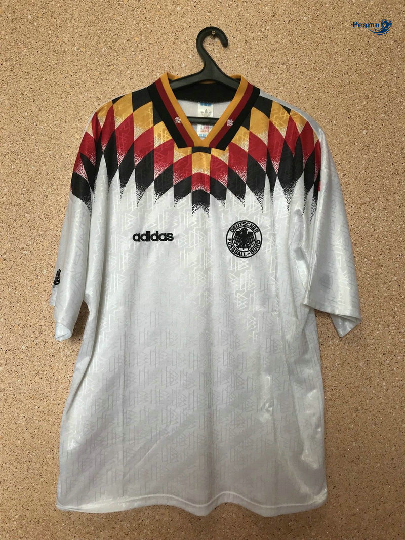 Classico Maglie Alemanha Principal Equipamento Bianco 1994