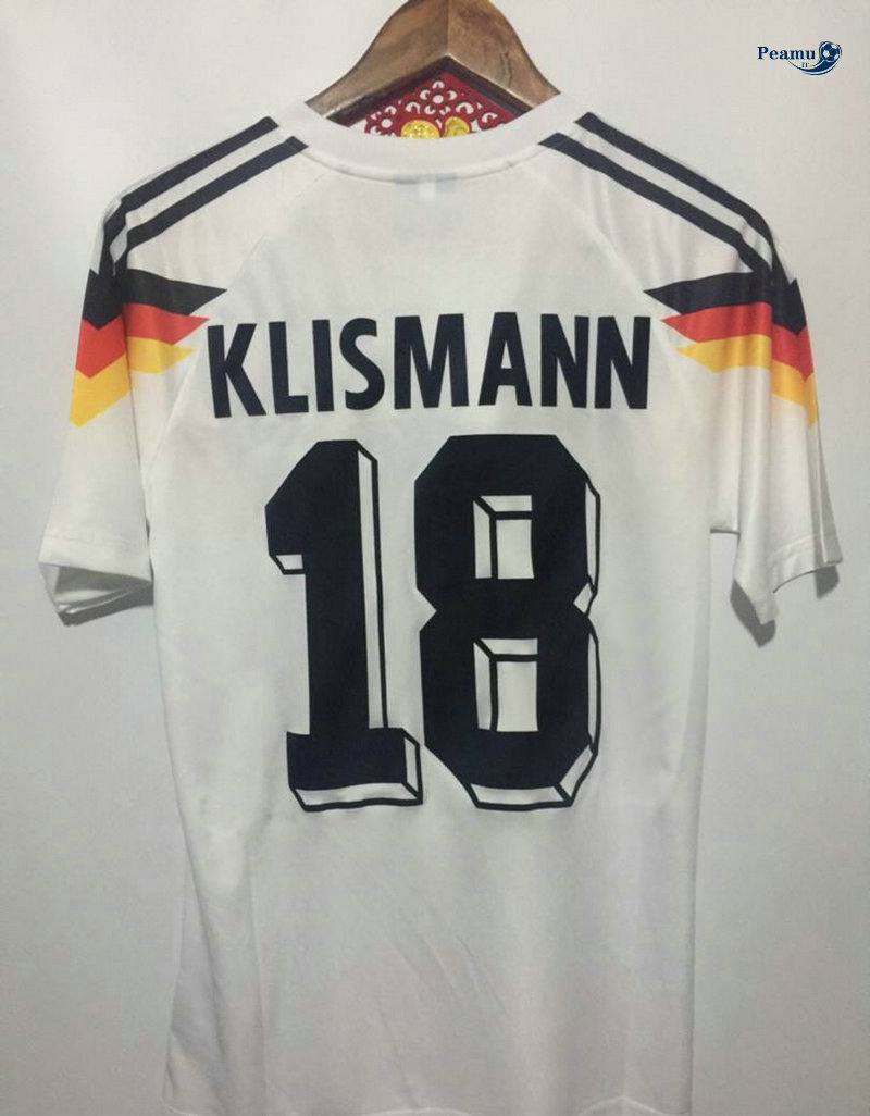 Classico Maglie Alemanha Principal Equipamento (18 KLINSMANN) 1988-90