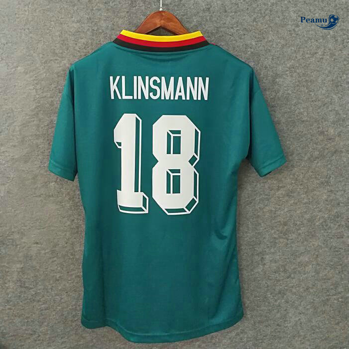 Classico Maglie Alemanha Alternativa Equipamento Verde (18 KLINSMANN) 1994