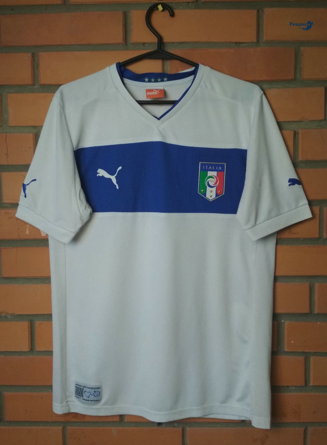 Classico Maglie Italia Alternativa Equipamento 2012