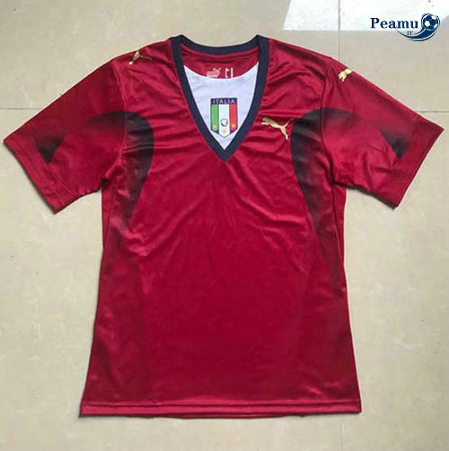 Classico Maglie Italia Vermelho Portiere 2006