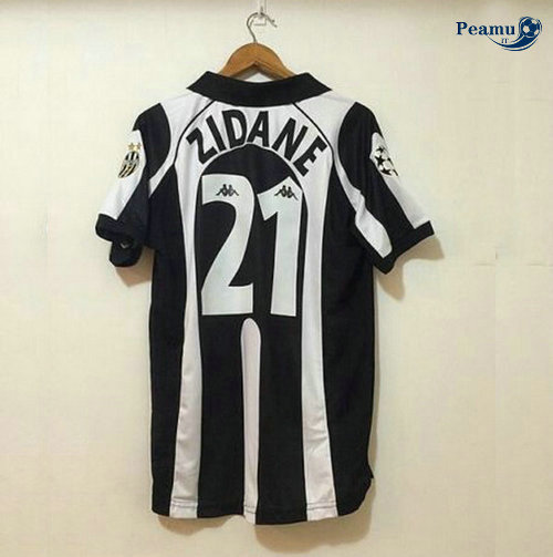 Classico Maglie Juventus Principal Equipamento (21 Zidane) 1997-98