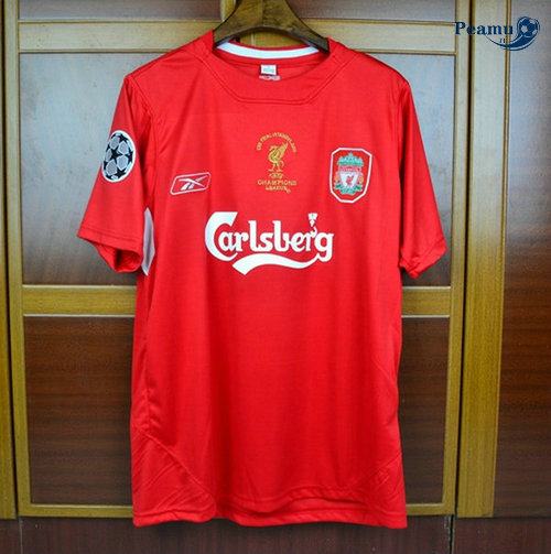 Classico Maglie Liverpool Principal Equipamento 2004-2005
