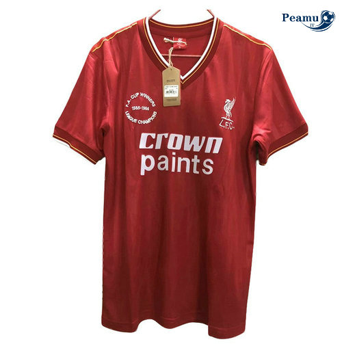 Classico Maglie Liverpool Vermelho 1985-1986