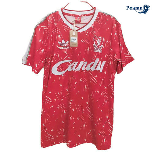 Classico Maglie Liverpool Vermelho 1989