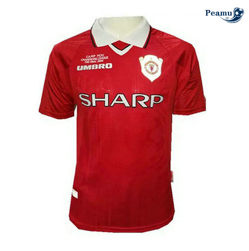 Classico Maglie Manchester United Principal Equipamento 1999