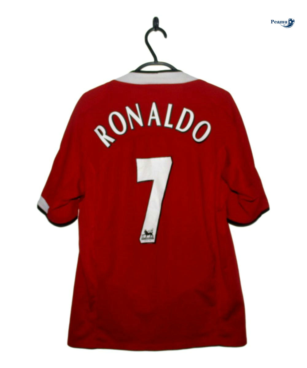 Classico Maglie Manchester United Principal Equipamento (7 Ronaldo) 2004-06