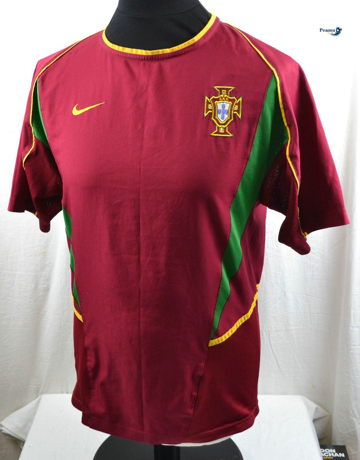 Classico Maglie Portugal Principal Equipamento Coppa Del Mondo 2002