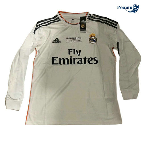 Classico Maglie Real Madrid Champions League Manche Longue 2014