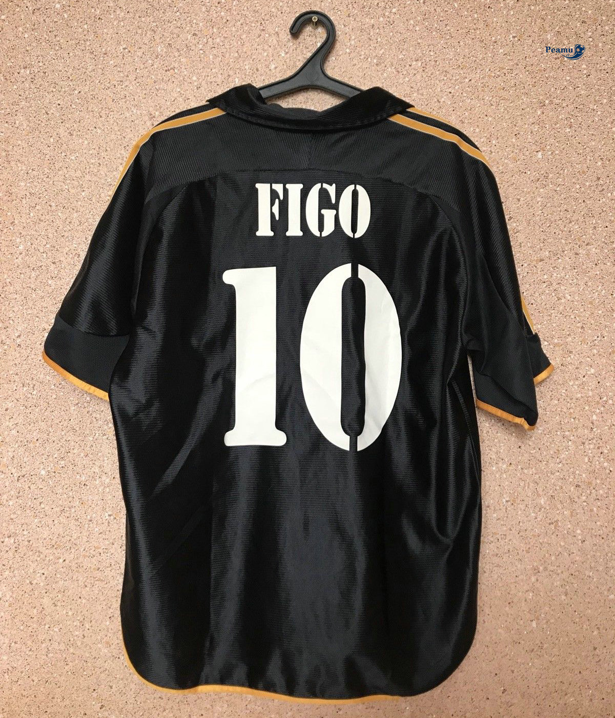 Classico Maglie Real Madrid Preto (10 Figo) 1999-00