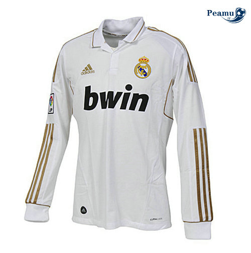Classico Maglie Real Madrid Manche Longue Principal Equipamento 2011-12