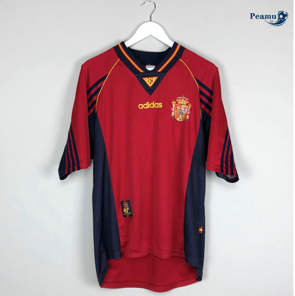 Classico Maglie Espanha Principal Equipamento Coppa Del Mondo 1998