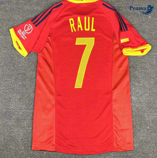 Classico Maglie Espanha Principal Equipamento (7 Raul) 2002-2003