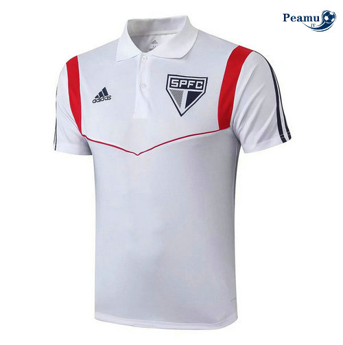 Kit Camisola Entrainement POLO Sao Paulo + Pantalon Bianco 2019-2020