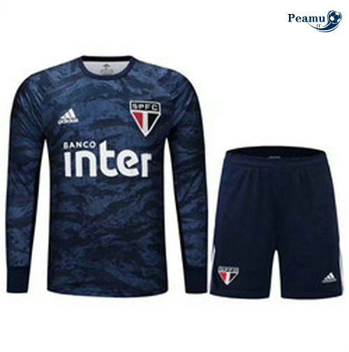 Sao Paulo Portiere Manche Longue Azul navy 2019-2020