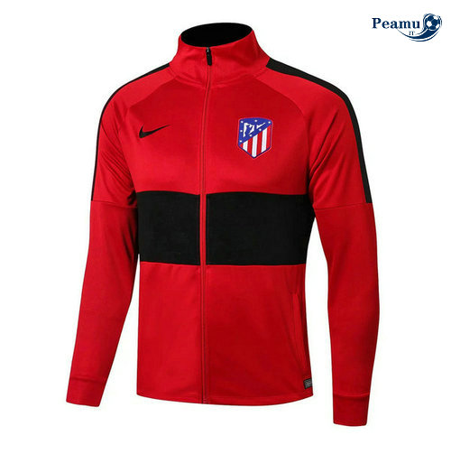 Jaqueta Futebol Atletico Madrid Vermelho/Preto 2019-2020