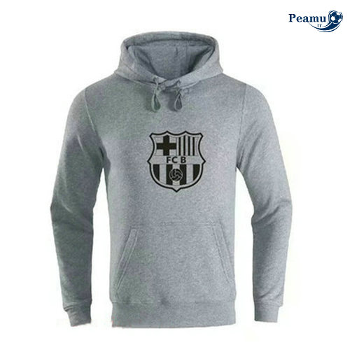 Sweat à capuche Barcelona Cinza 2019-2020