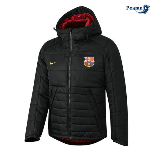 Sweat à capuche Piumino Calcio Barcelona Preto 2019-2020