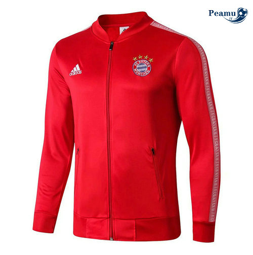 Jaqueta Futebol Bayern de Munique Vermelho 2019-2020