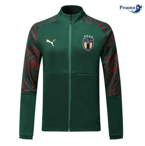 Jaqueta Futebol Italia Verde 2019-2020