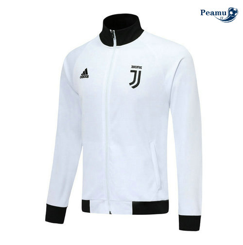 Jaqueta Futebol Juventus Bianco 2019-2020 Collo Alto