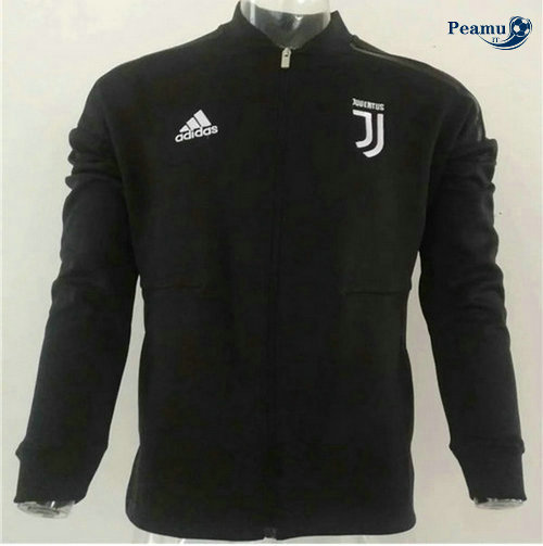 Jaqueta Futebol Preto Juventus 2019-2020