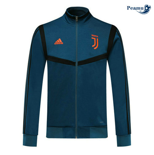 Jaqueta Futebol Juventus Azul clair/Preto 2019-2020