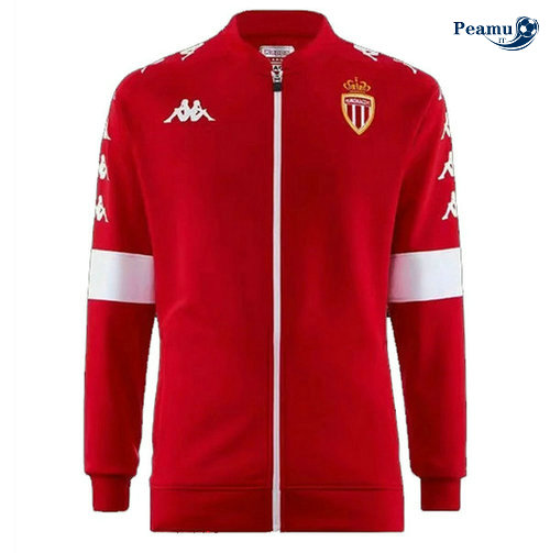 Jaqueta Futebol Monaco Vermelho 2019-2020