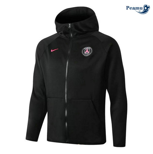 Sweat à capuche Preto PSG 2019-2020 M106