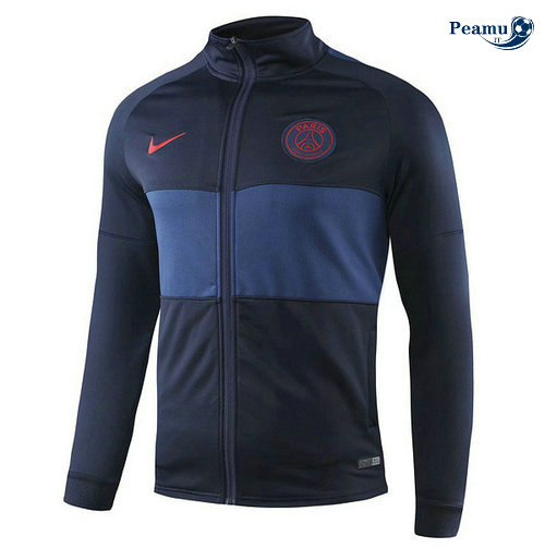 Jaqueta Futebol PSG Azul navy 2019-2020 Collo Alto