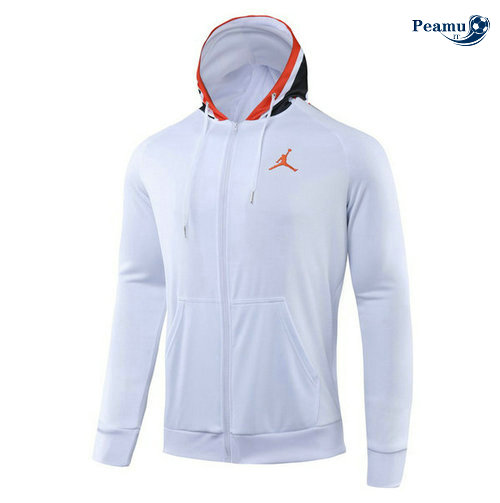 Sweat à capuche Calcio PSG Bianco/Preto 2019-2020