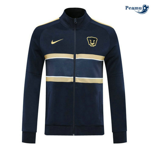 Jaqueta Futebol Pumas UNAM Azul 2020-2021