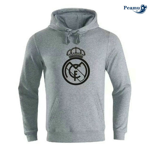 Sweat à capuche Real Madrid Cinza 2019-2020