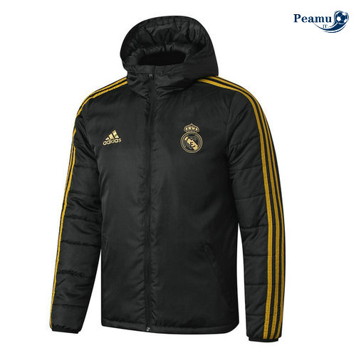 Sweat à capuche Piumino Calcio Real Madrid Preto 2019-2020