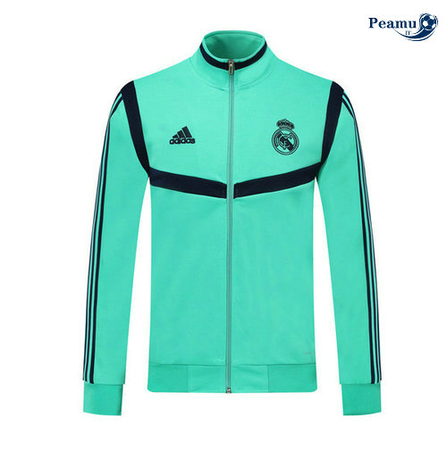Jaqueta Futebol Real Madrid Verde/Azul clair 2019-2020