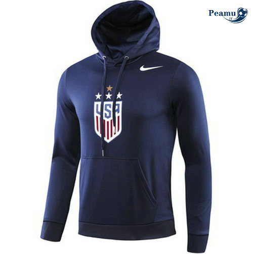 Sweat à capuche Estados Unidos Azul navy 2019-2020